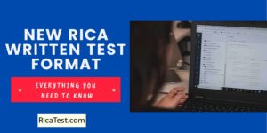 New RICA test format