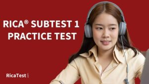 Rica Subtest 1 Practice Test